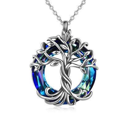Crystal Tree of Life Necklace