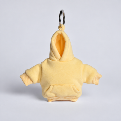 Hoodie Keychain | Miniature Stress Ball Hoodie Clip-On Keychain Charm