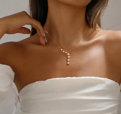 Starlight Cascade Necklace