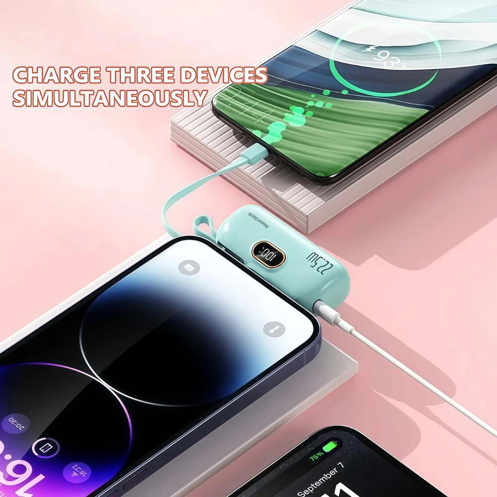Mini 22.5W Fast Charging Power Bank
