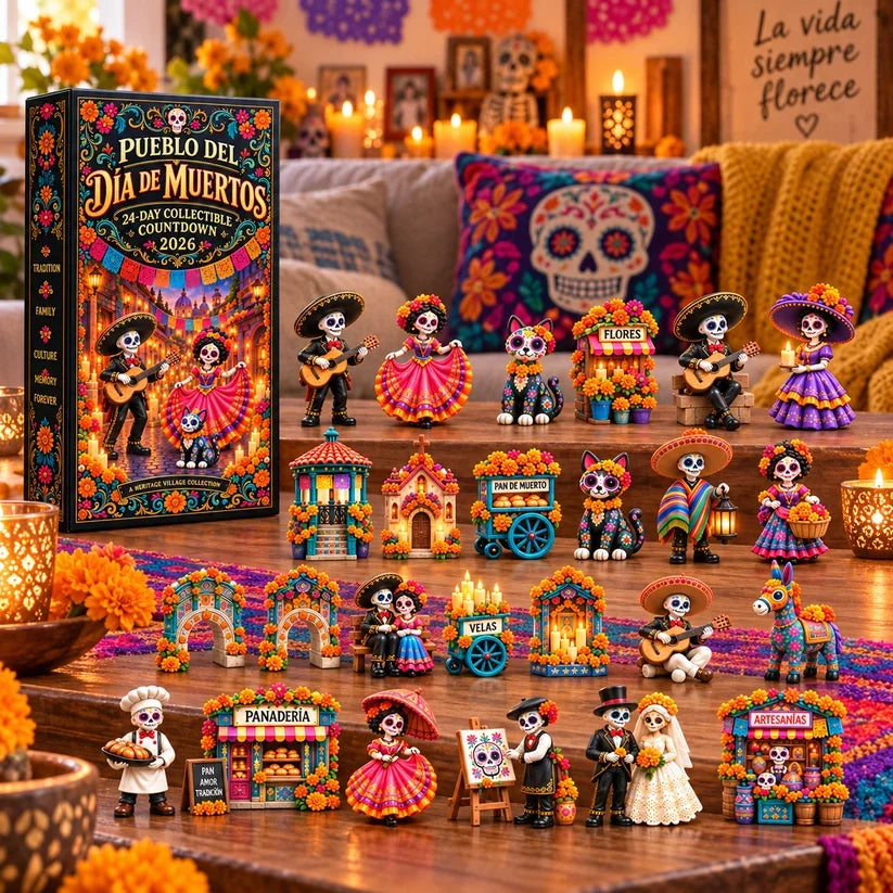 2026 'Day of the Dead Village' – A Day of the Dead-themed 24-day collector's edition advent calendar, featuring 24 unique miniatures.
