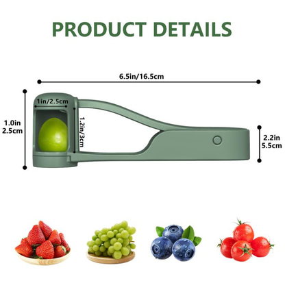 Safe Grape Cutter for Kids – Quick Fruit Quartering Tool