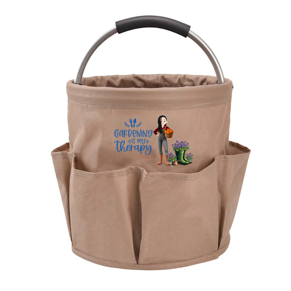 Brown gardening bag