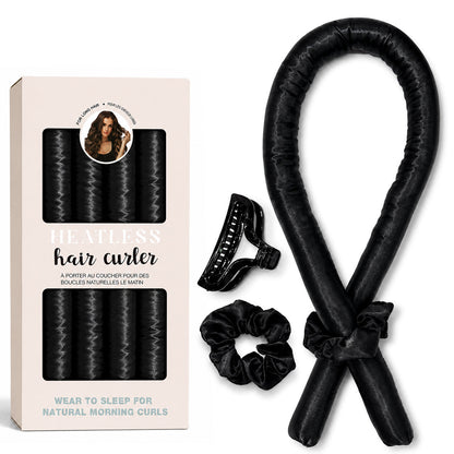 Satin Heatless Curling Set