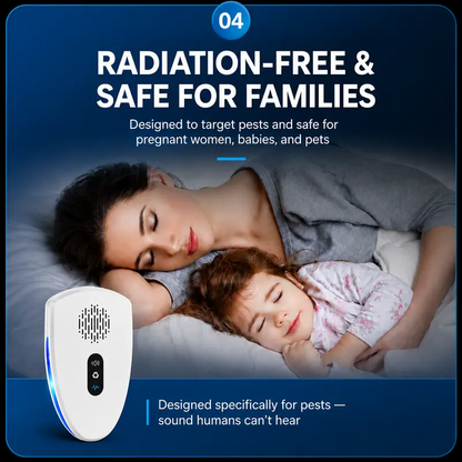 Ultrasonic Indoor Pest Repeller Plug-In