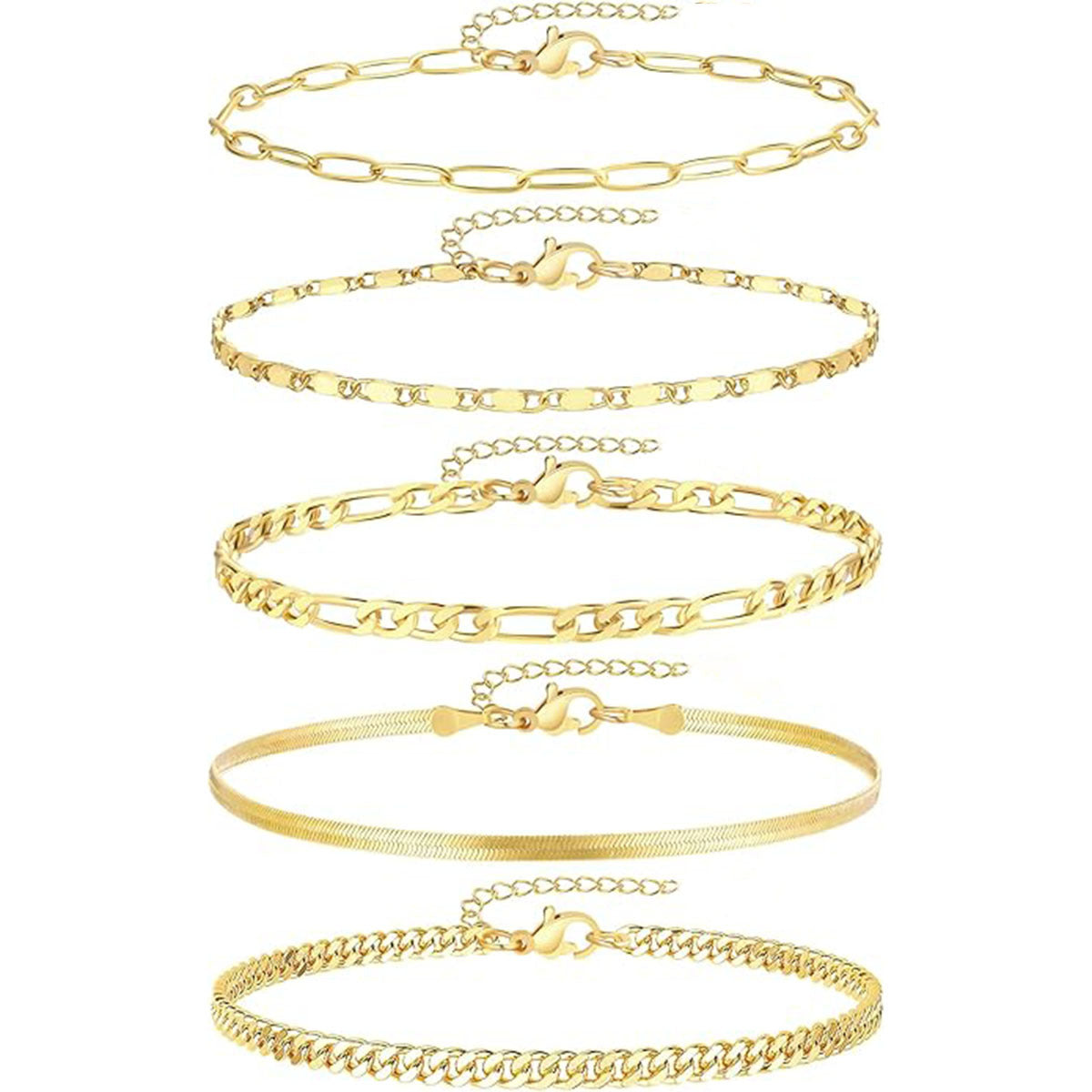 Layered Anklet Set | Chic Beach & Everyday Jewelry