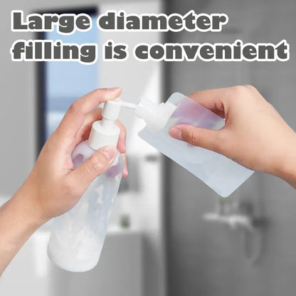 12 Counts Reusable Plastic Pouches