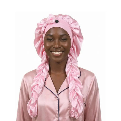 Flexible Satin Hair Protection Cap
