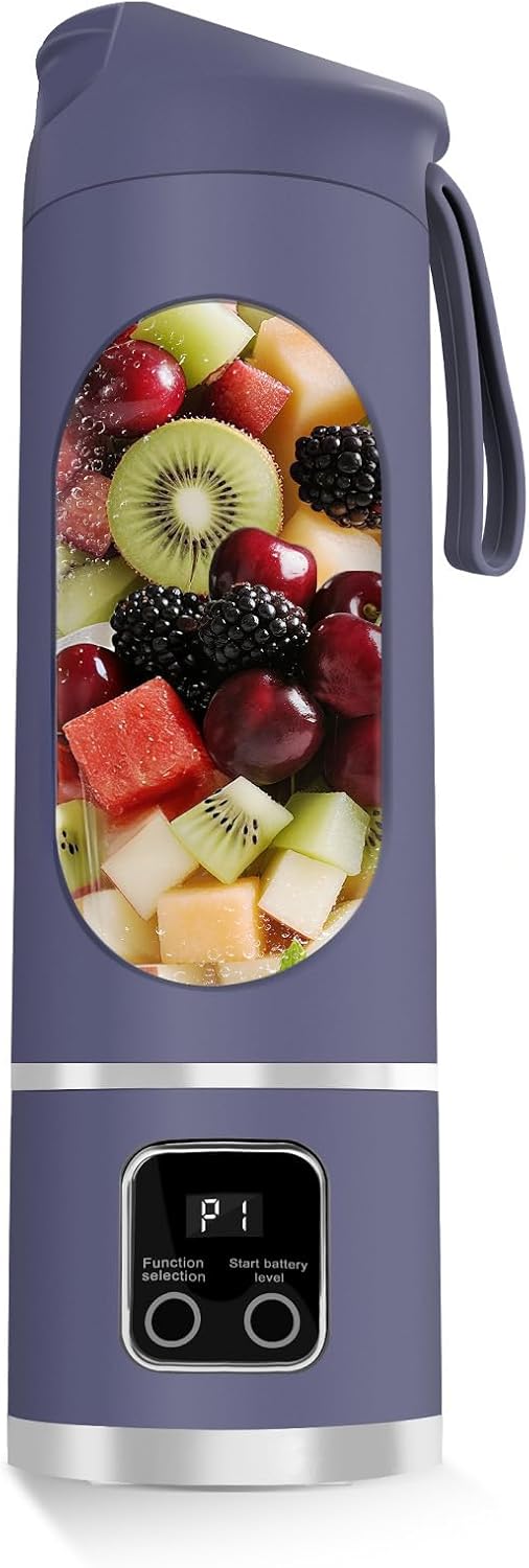 Portable USB Rechargeable Juicer with LED Display
