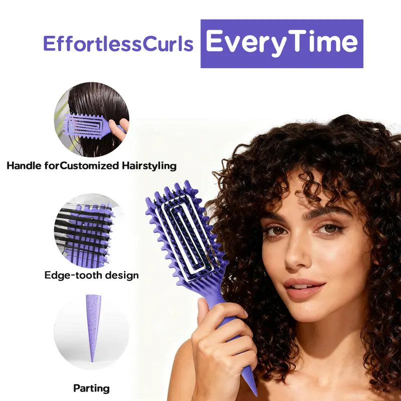 Curly Hair Detangling & Styling Brush