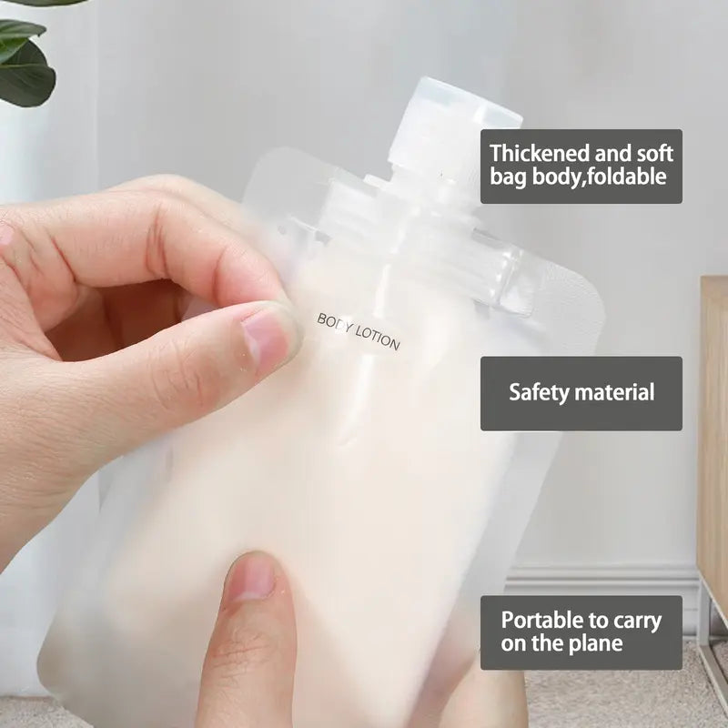 12 Counts Reusable Plastic Pouches