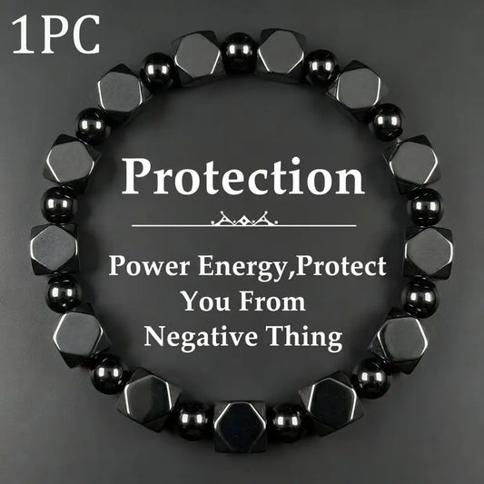 Symbolic Protection Hematite Bracelet