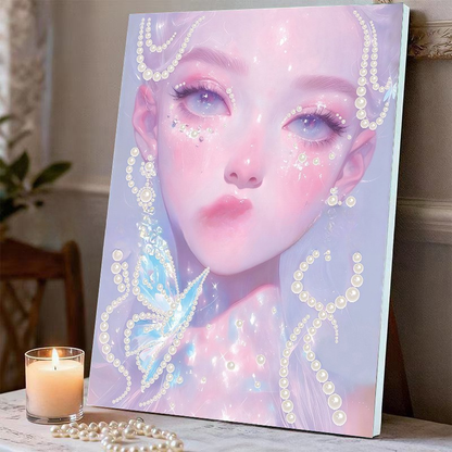 Fireworks Romantic Castle 5D Sparkling Diamond Painting Set