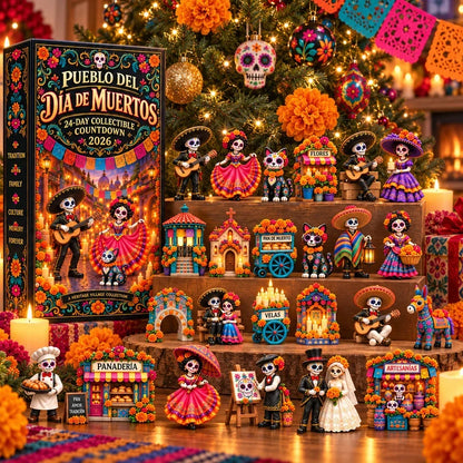 2026 'Day of the Dead Village' – A Day of the Dead-themed 24-day collector's edition advent calendar, featuring 24 unique miniatures.