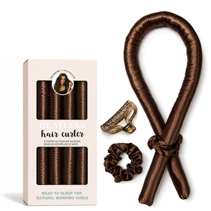 Satin Heatless Curling Set
