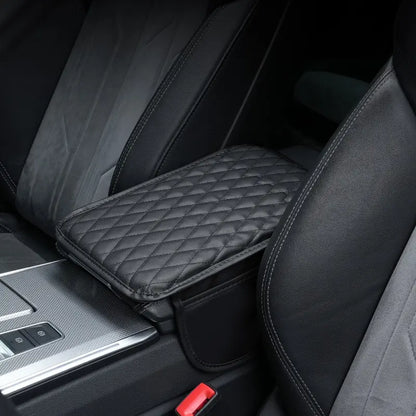 Car Armrest Cushion & Organizer – Padded Non-Slip Cover