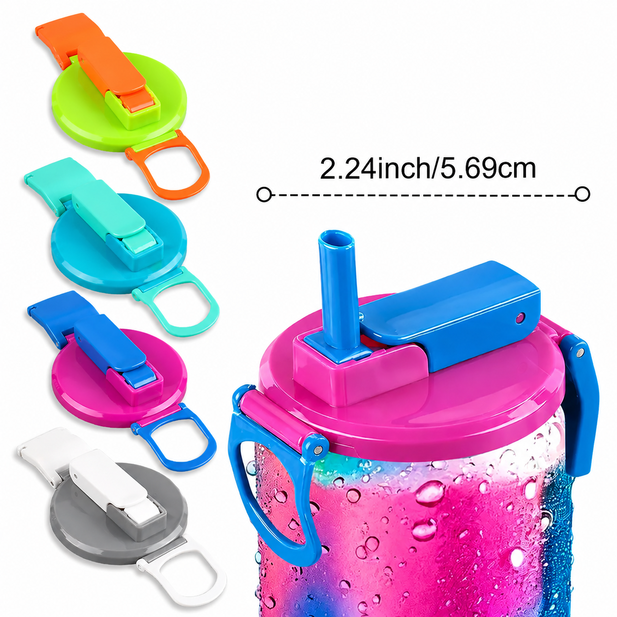 4-Pack Reusable Soda Can Lids