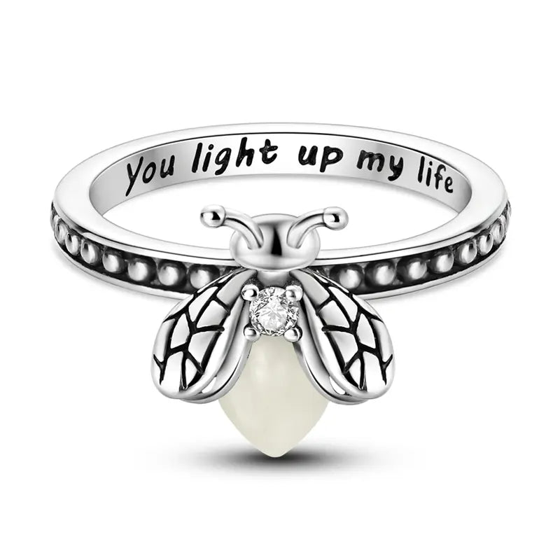 Glow-in-the-Dark Firefly Ring