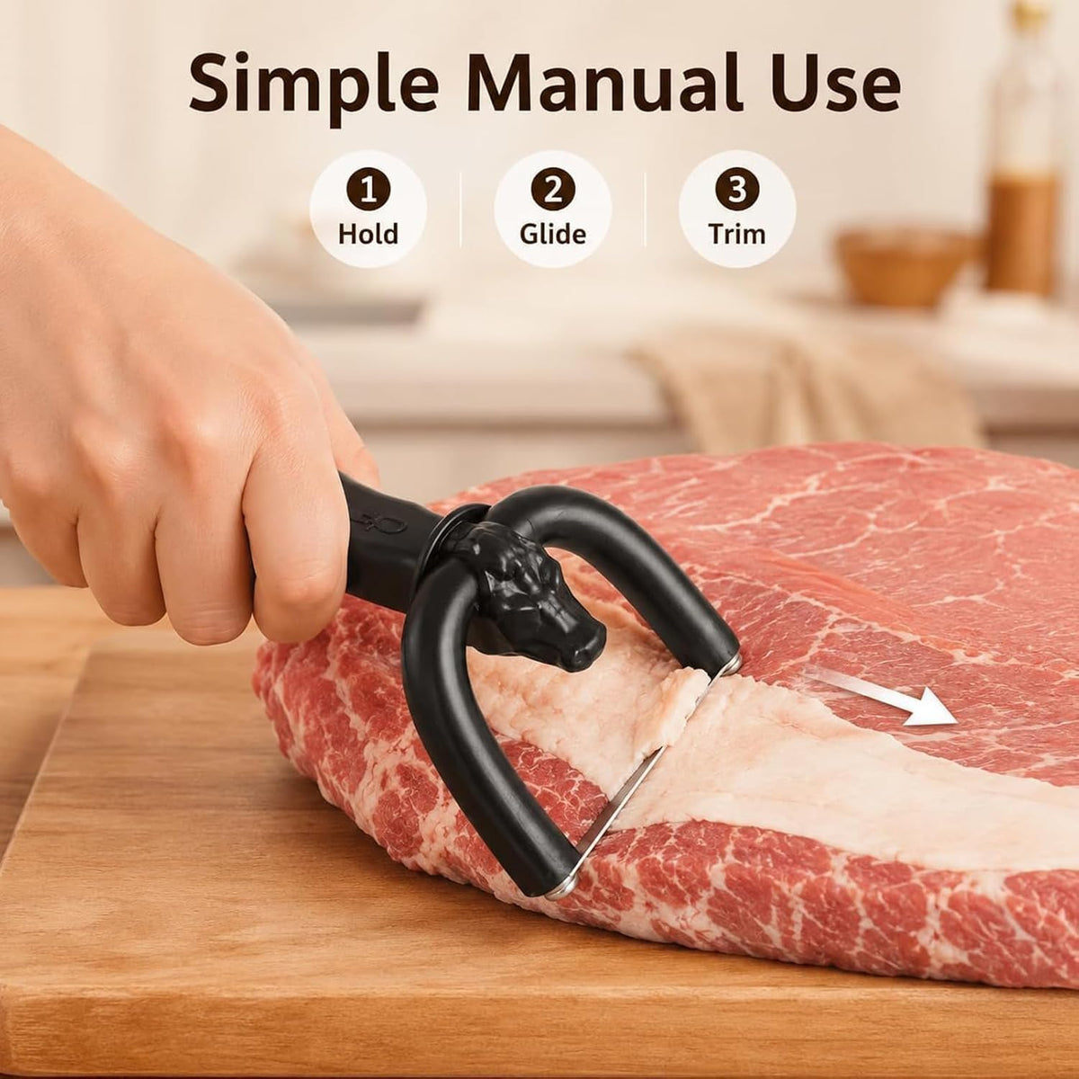 2‑In‑1 Handheld Meat Cutter and Fat Trimmer, Meat Fat Trimming Tool(Buy 1 Get 1 Free)