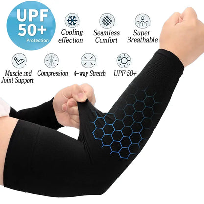 2 Pairs UV Protection Arm Sleeves