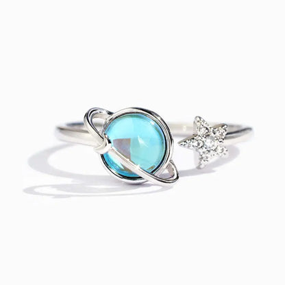 Never Stop Shining Star & Planet Ring