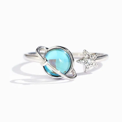 Never Stop Shining Star & Planet Ring