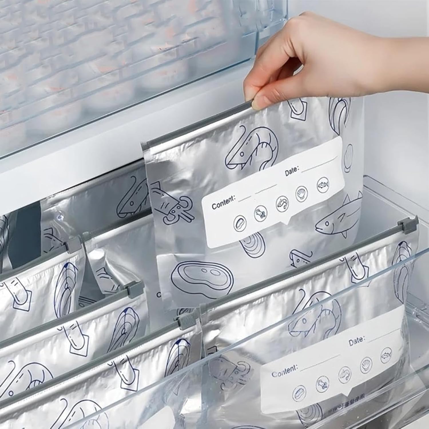 Reusable Vacuum Seal Food Storage Bags