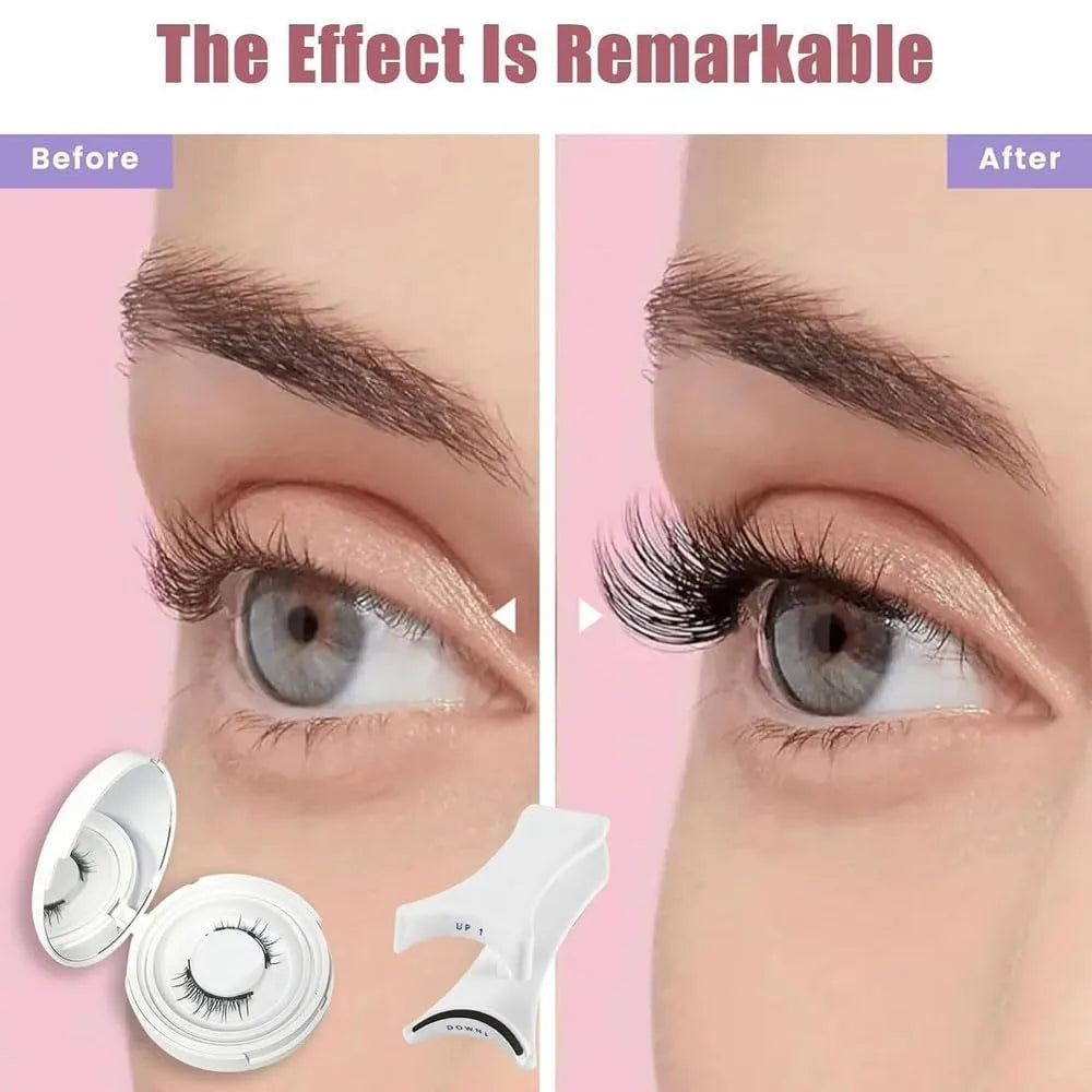 Soft Magnetic Eyelashes All-in-One Box, Reusable