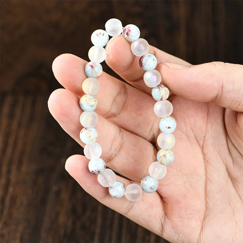 New Beginning Crystal Beaded Bracelet