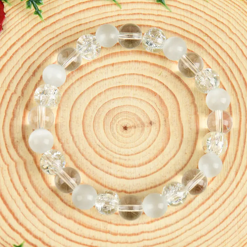 Relieve Anxiety Crystal Beaded Bracelet