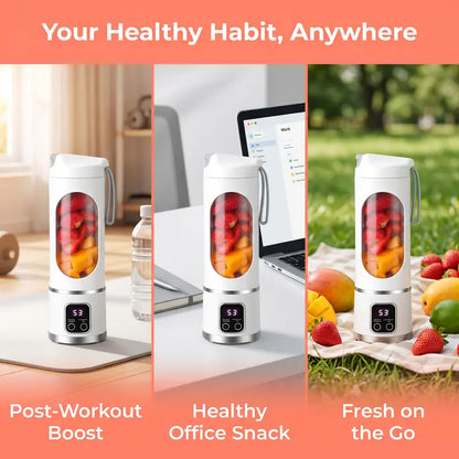 Portable USB Rechargeable Juicer with LED Display