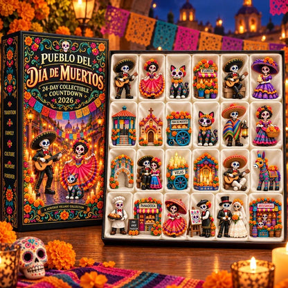 2026 'Day of the Dead Village' – A Day of the Dead-themed 24-day collector's edition advent calendar, featuring 24 unique miniatures.