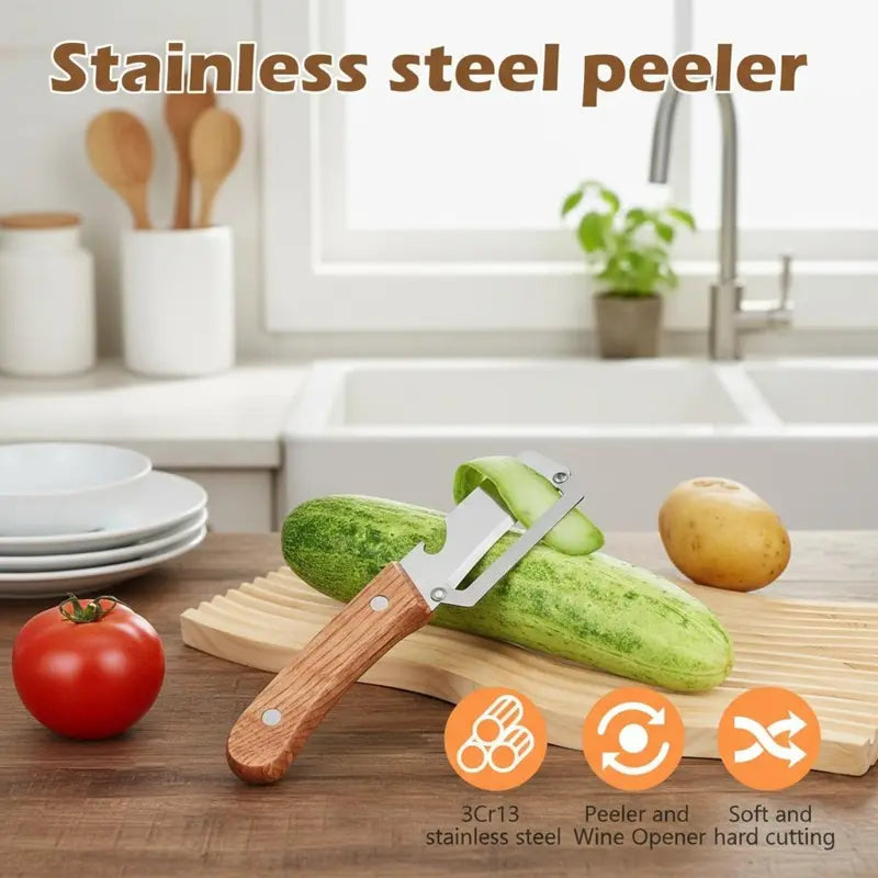 Premium Stainless Steel Vegetable Peeler