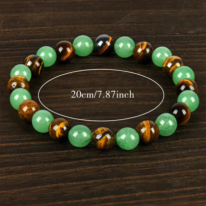 Money Attraction Crystal Beaded Bracelet
