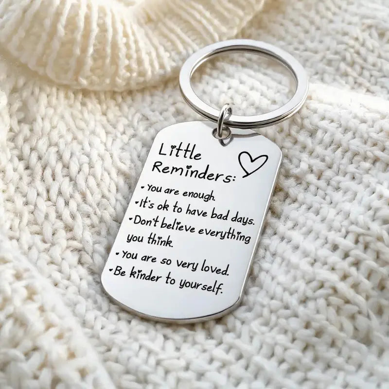 Little Reminders Inspirational Keychain