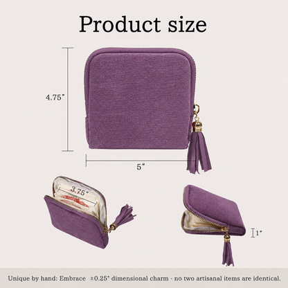 Travel Jewelry Organizer Case with 5 Compartments