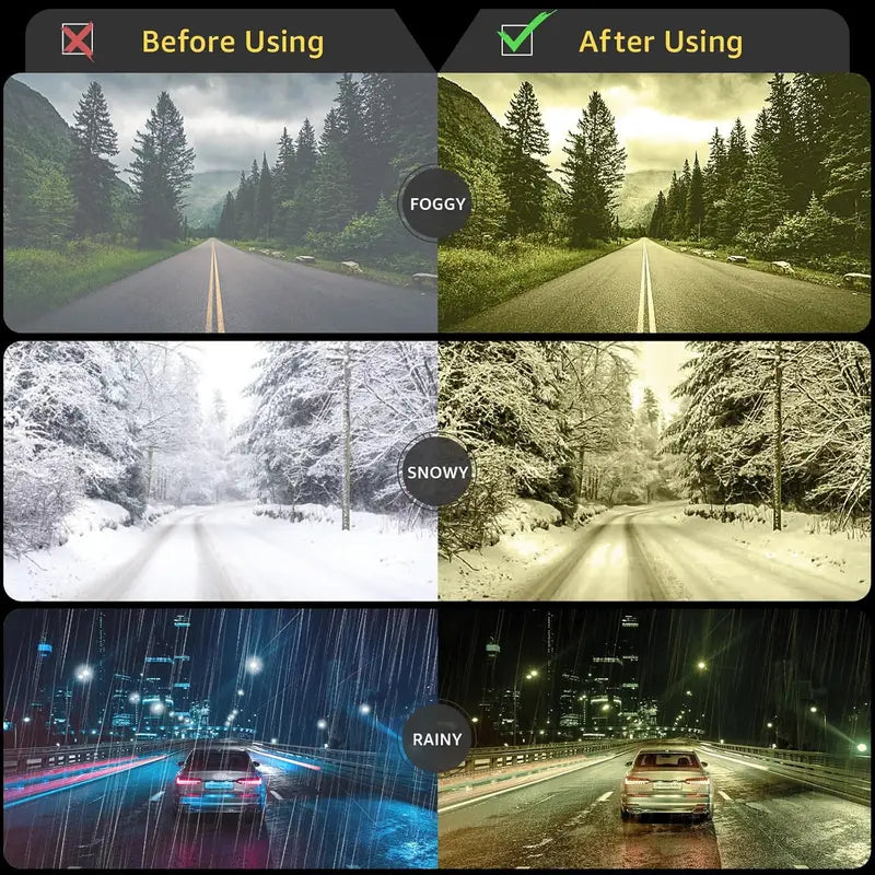 Night Driving Glasses – Anti-Glare Yellow Lens Eyewear