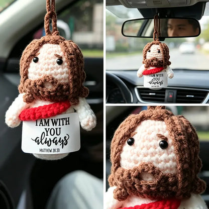 Handmade Crochet Jesus Reminder Doll