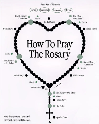 Handcrafted rosary bracelets -  A Warm Companion for Your Faith Journey