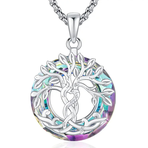 Crystal Tree of Life Necklace