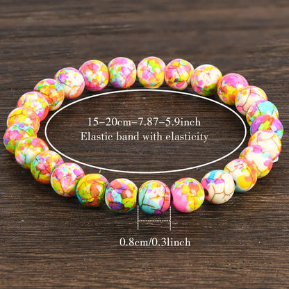 Vitality Passion Crystal Beaded Bracelet