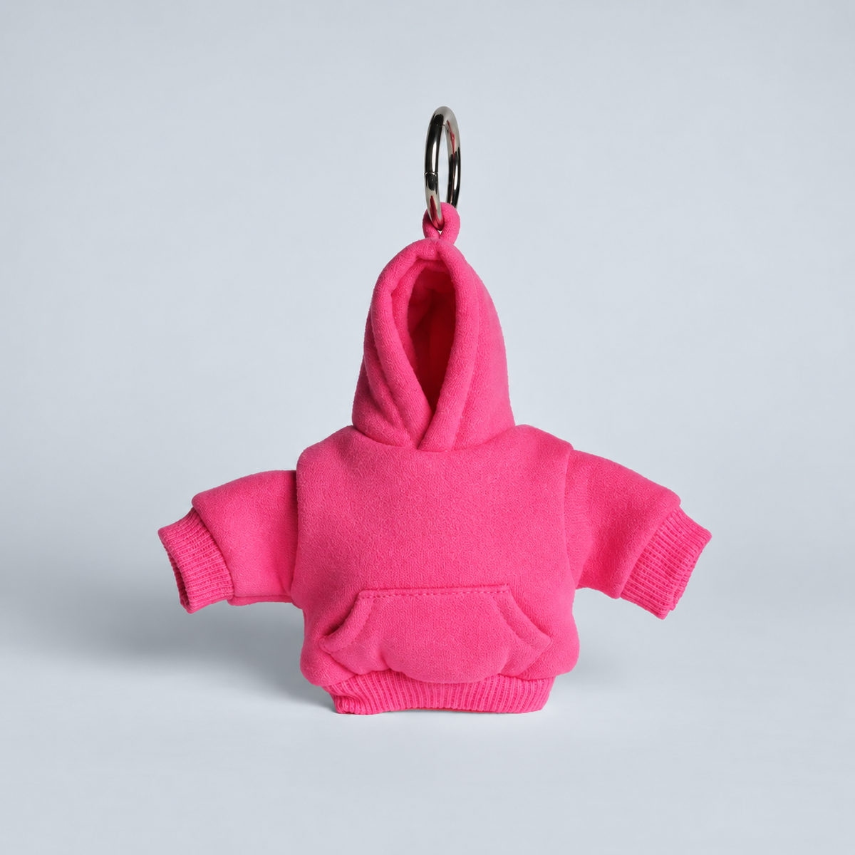 Hoodie Keychain | Miniature Stress Ball Hoodie Clip-On Keychain Charm