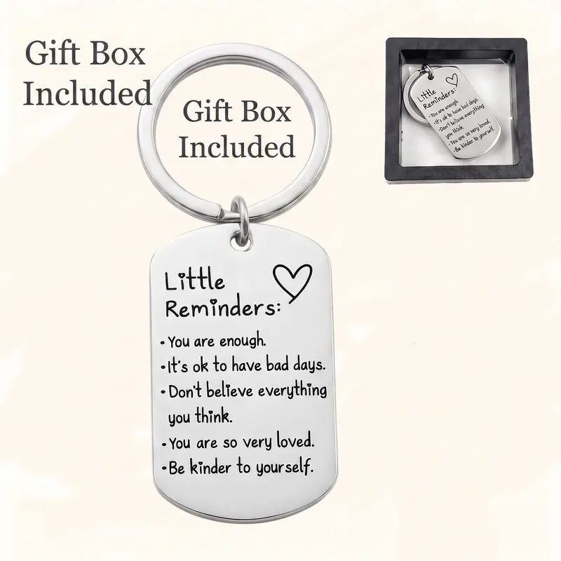 Little Reminders Inspirational Keychain