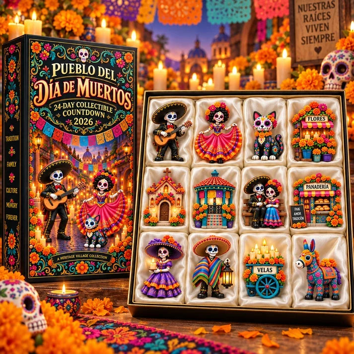 2026 'Day of the Dead Village' – A Day of the Dead-themed 24-day collector's edition advent calendar, featuring 24 unique miniatures.