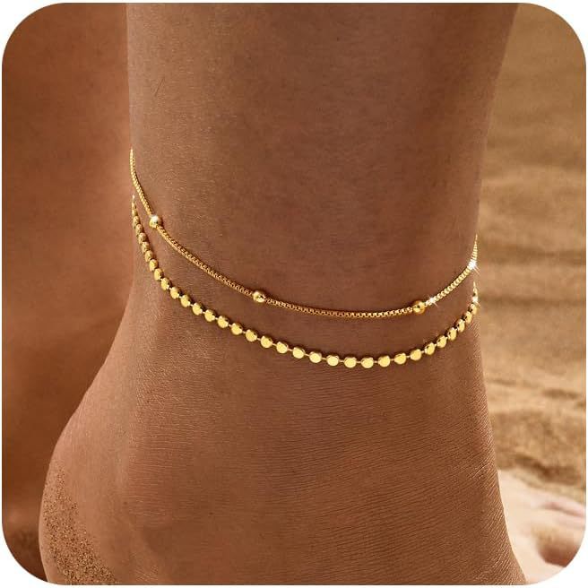 Layered Anklet Set | Chic Beach & Everyday Jewelry