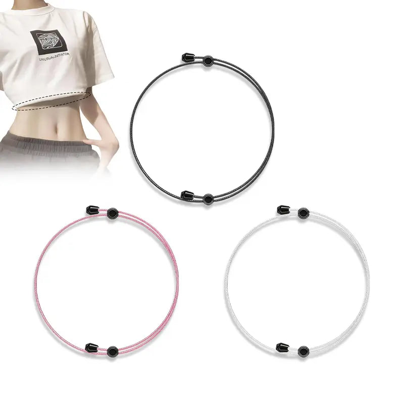 3Pcs Shirt Tuck Band Women, Adjustable Tool for Sweater