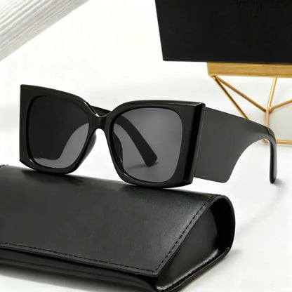 Y2K Aesthetic Oversized Square Cat Eye Sunglasses