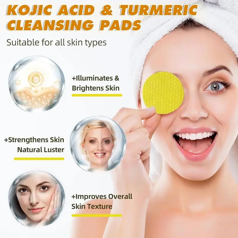 Turmeric & Kojic Cleansing Pads (20PCS)