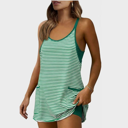 Mini Sundress with Built-in Shorts