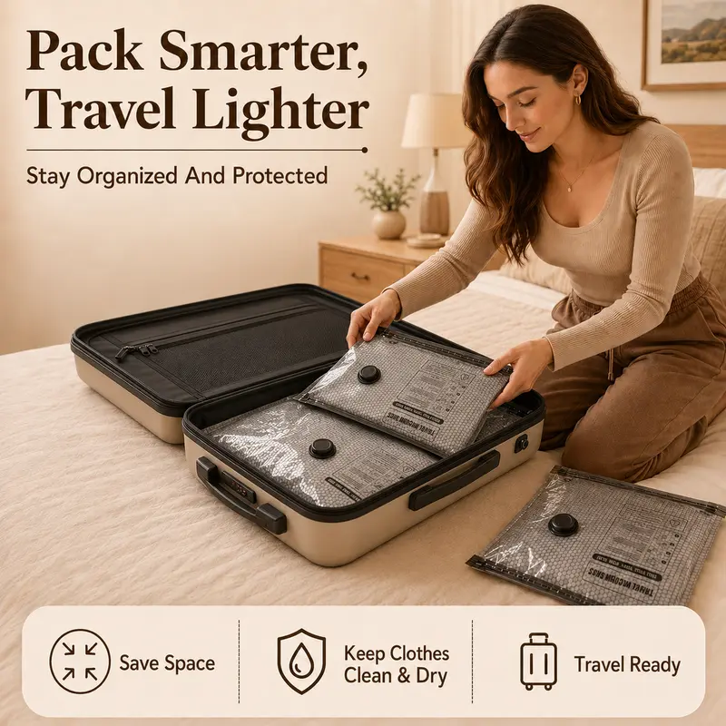 Vacuum Packing Pump Storage Bags